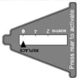 WHIRLPOOL WRV986FDEM - Installing the Filter Status Indicator - 1