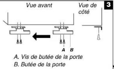 WHIRLPOOL WRB329DMBM - Dépose et réinstallation de la porte - 6