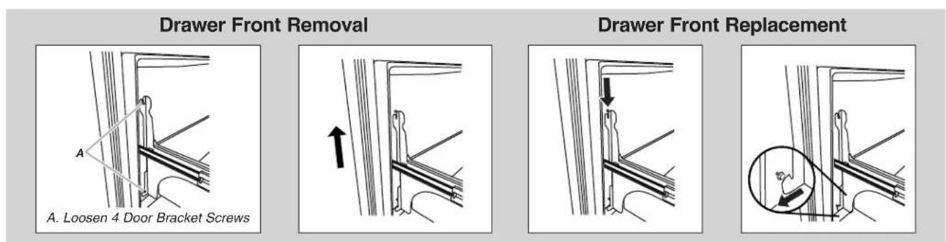 WHIRLPOOL WRB329DMBM - Door Swing Reversal (optional) - 14