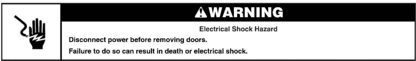 WHIRLPOOL WRB329DMBM - Door Swing Reversal (optional) - 12