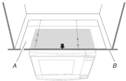 WHIRLPOOL WMC10007AB - Place Cabinet Template - 1