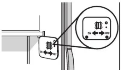 KITCHENAID KBSD608ESS - To Turn the Ice Maker On/Off: - 1