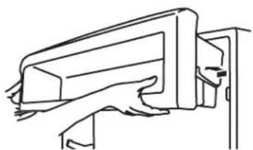 KITCHENAID KBSD608ESS - To remove and replace the utility bin: - 1