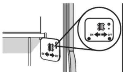 KITCHENAID KBSD608ESS - Para encender y apagar (On/Off) la fabricula de hielo: - 1