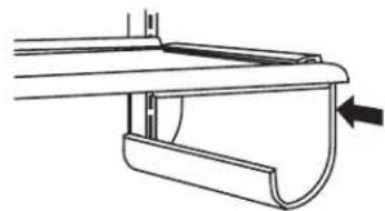 KITCHENAID KBSD608ESS - To remove and replace the wine rack: - 1