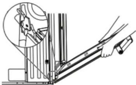KITCHENAID KODE500EBL - Réinstallation de la/des porte(s) du-four - 3