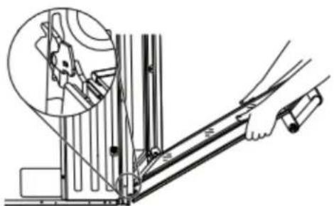 KITCHENAID KODE500EBL - Vuelva a colocar las puertas del horno - 3