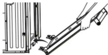 KITCHENAID KODE500EBL - Réinstallation de la/des porte(s) du-four - 2