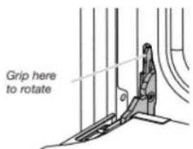 KITCHENAID KODE500EBL - Enlever la/les porte(s) du four - 3