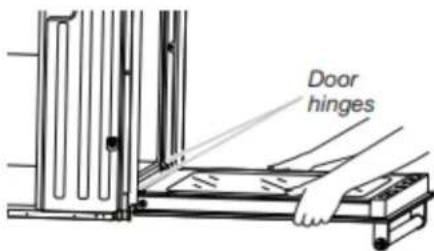 KITCHENAID KODE500EBL - Remove Oven Door(s) - 1