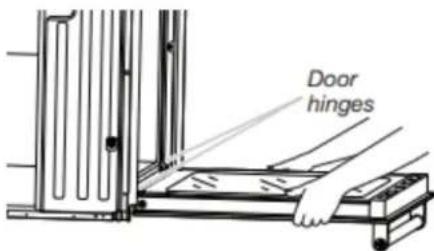 KITCHENAID KODE500EBL - Retire las puertas delorno - 1