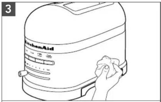 KITCHENAID KMT4203FP - CARE AND CLEANING - 1