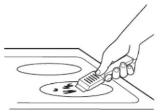 GE JP3530TJWW - Résidus Calcinés Difficiles À Enlever - 1