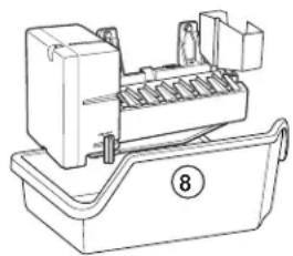 GE IM4D - INSTALL THE ICE BUCKET - 1