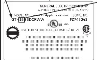 GE IM4D - SELECTIONE EL TUBO DE LLENADO PARA SU REFRIGERADOR. - 3