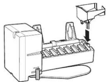 GE IM4D - INSTALL THE ICEMAKER FILL CUP - 1