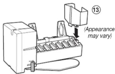 GE IM4D - INSTALL THE ICEMAKER FILL CUP - 1