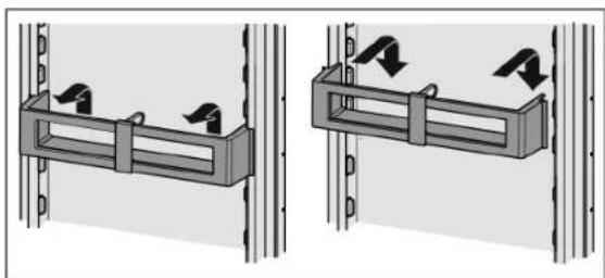 LIEBHERR HC1030 - Cambiar los componentimientos de la puerta - 1
