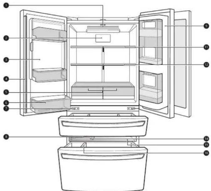 LG LRMVC2306D - Intérieur - 2
