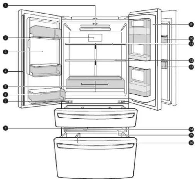 LG LRMVC2306D - Interior - 1