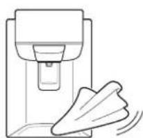 LG LRMVC2306D - Limpieza de la Bandeja del Dispensador - 1