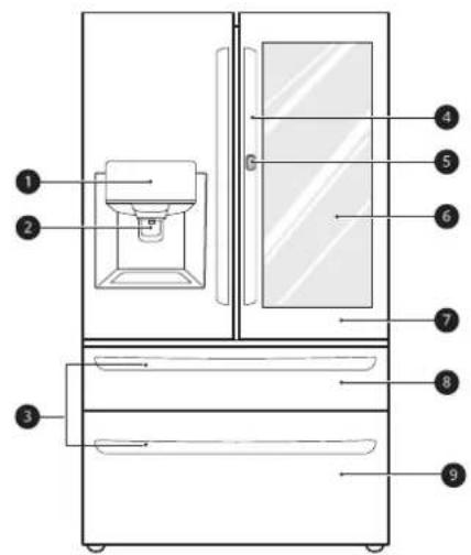 LG LRMVC2306D - Exterieur - 2