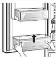 LG LRMVC2306D - Retrait et assemblage des bacs de la porte - 1