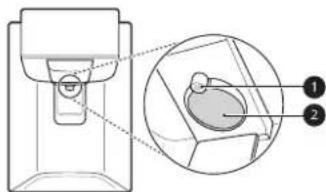 LG LRMVC2306D - Cleaning the Ice and Water Outlet - 1