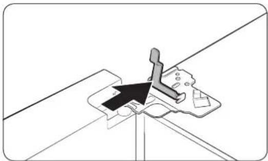 SAMSUNG RF28K9070SR - Réinstallation des portes du réfrigérateur - 3
