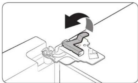 SAMSUNG RF28K9070SR - Detaching the fridge doors - 3