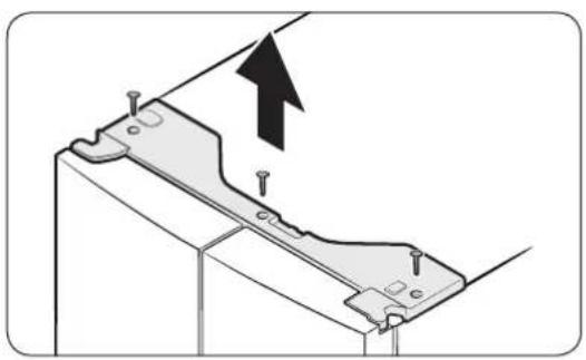 SAMSUNG RF28K9070SR - Démonter les portes du réfrigerateur - 1