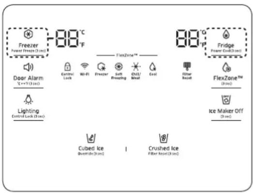 SAMSUNG RF28K9070SR - Vé服务机构 MAC - 1