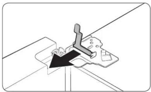 SAMSUNG RF28K9070SR - Démonter les portes du réfrigerateur - 6