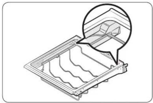 SAMSUNG RF28K9070SR - Debajo del estante - 1