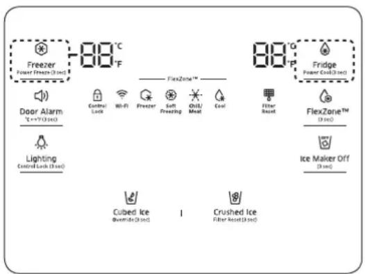 SAMSUNG RF28K9070SR - Para verificar la direccion MAC - 1
