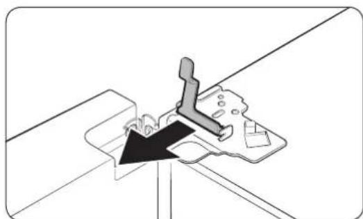 SAMSUNG RF28K9070SG - Detaching the fridge doors - 4