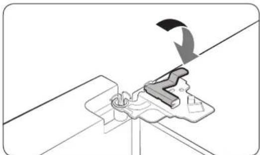 SAMSUNG RF28K9070SG - Re-attaching the fridge doors - 4