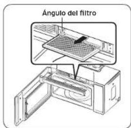 SAMSUNG ME21R706BAT - Reemplazo del filtro de carbón - 1