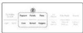 SAMSUNG ME21R706BAT - Uso de los botones de cocción con sensor - 1