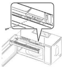 SAMSUNG ME21R706BAT - Reemplazo de la luz del horno - 1