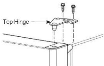 GE GTS19KSNRSS - REMOVE THE FREEZER DOOR - 2