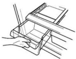 GE GTS19KSNRSS - Drawer Removal - 1