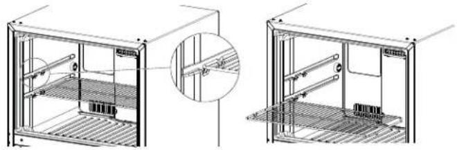 GE GTS19KSNRSS - Clayettes du compartment congélateur - 1