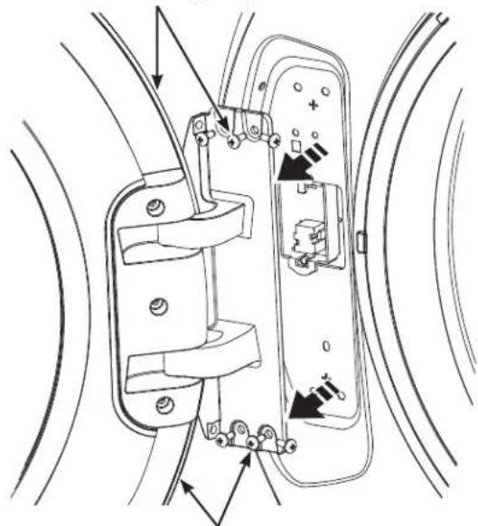GE GFW850SSNWW - RETIREZ L'ASSEMBLAGE DE PORTE - 1