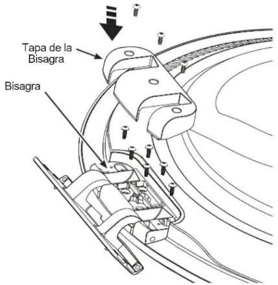 GE GFW850SSNWW - REEMPLACE LA BISAGRA DE LA PUERTA Y LA TAPA DE LA BISAGRA DE LA PUERTA DEL LADO OPUESTO - 1