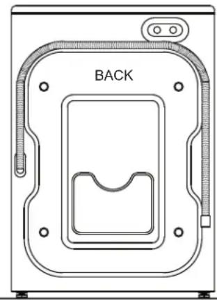 GE GFW850SSNWW - DRAIN REQUIREMENTS - 1
