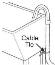 GE GFW850SSNWW - INSTALLING THE WASHER (cont.) - 3