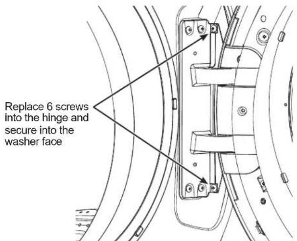 GE GFW850SSNWW - REPLACE THE DOOR ASSEMBLY - 1