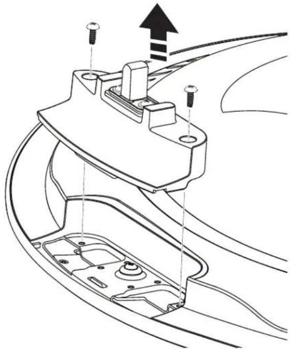 GE GFW850SSNWW - RETIREZ L'ASSEMBLAGE DE GACHE DE PORTE ET REPLACEZ-LA SUR LE COTÉ OPPOSE - 1