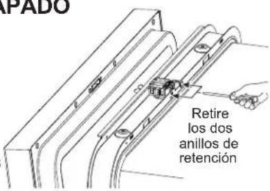 GE GDT225SSLSS - ADVERTENCIA RIESGO DE QUE UN NINO QUEDE ATRAPADO FORMA ADECUADA DE DESCARTAR EL LAVAVAJILLAS - 1